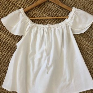 Peasant top by Madewell